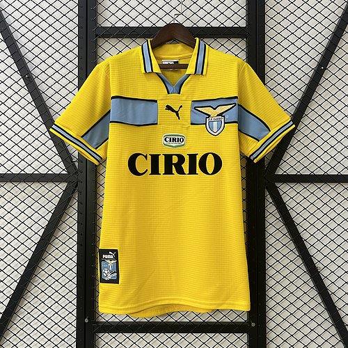 Retro shirt Lazio 98-99 yellow S-XXL